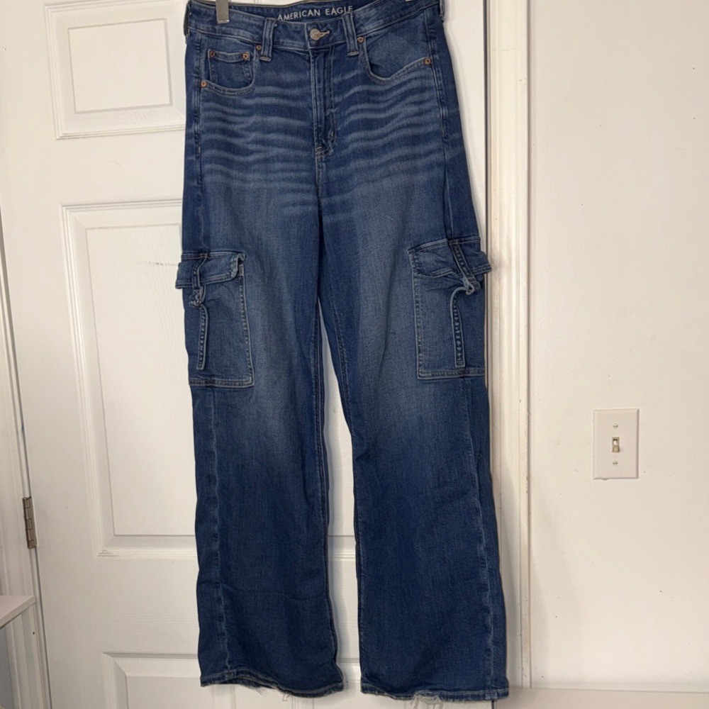 American Eagle Outfitters Blue Flare Jeans